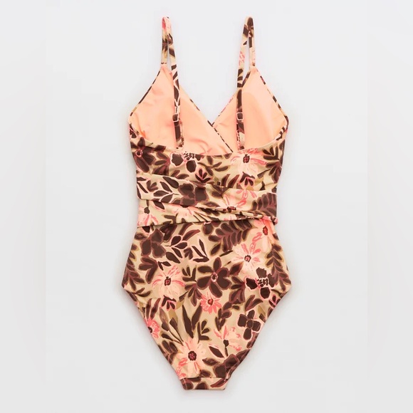 Aerie Wrap One Piece Swimsuit - Picture 4 of 5